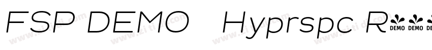 FSP DEMO   Hyprspc R字体转换